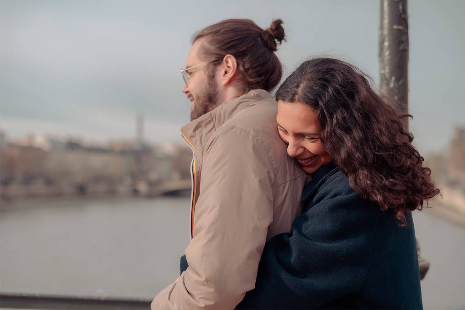 Séance de couple à Paris