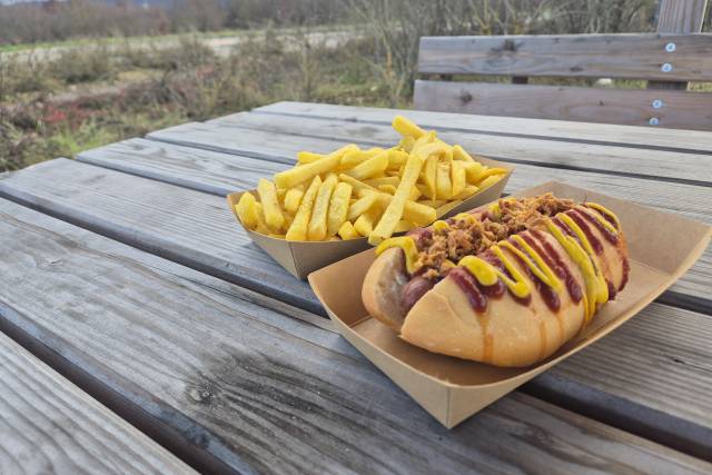 Menu hotdog