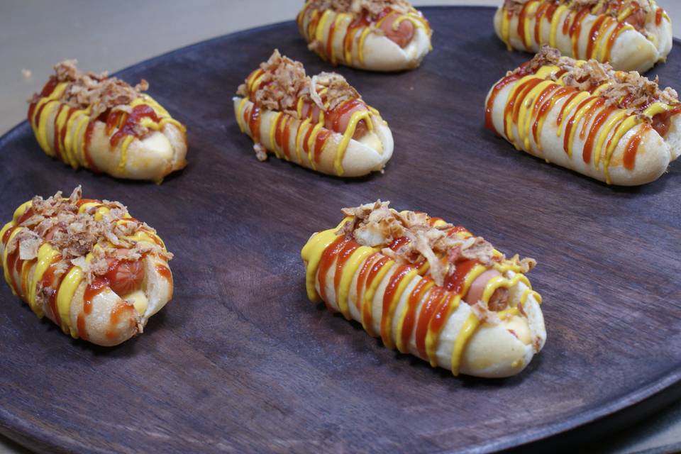 Mini hotdog