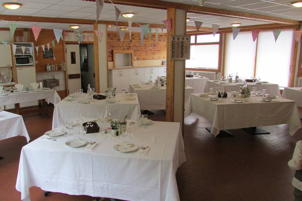 La salle de restaurant