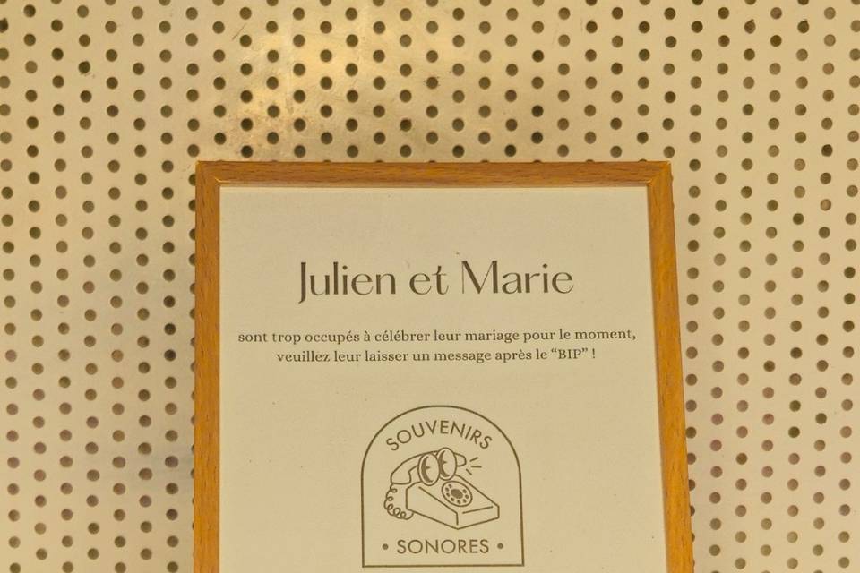 Cadre personnalisé