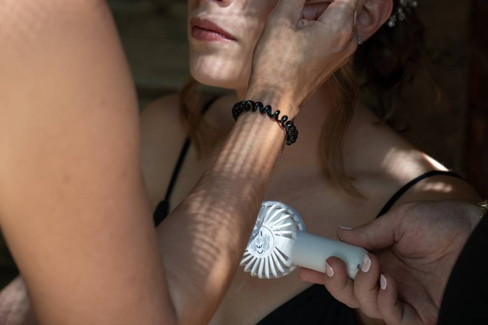 Maquillage de la mariée