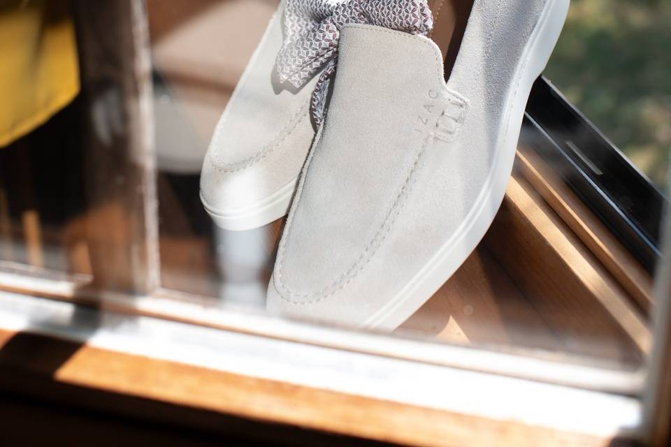 Les chaussures du marié