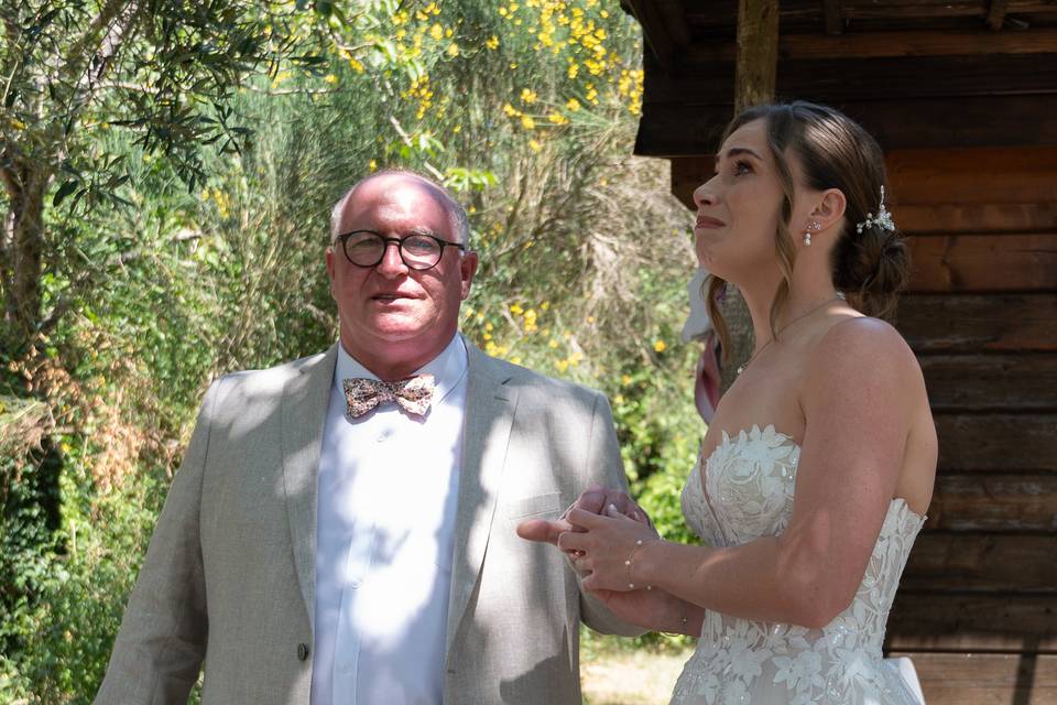 First look avec le père de la