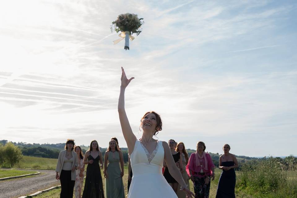 Lancer du bouquet