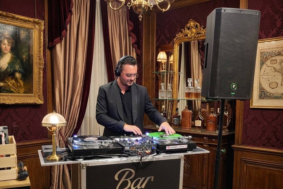 Bar à vinyles