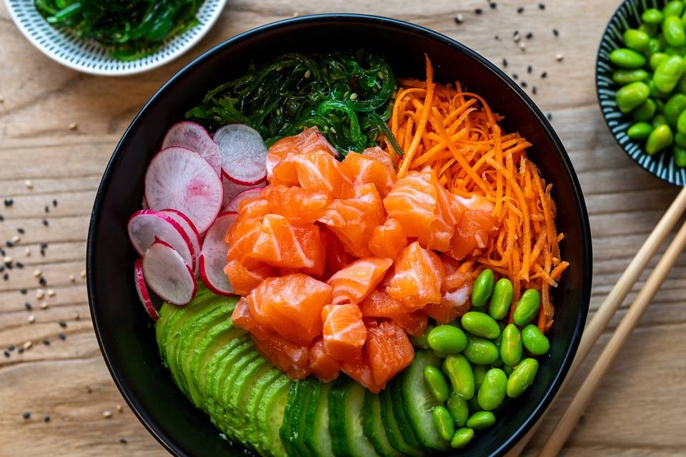 Poke Bowl Saumon