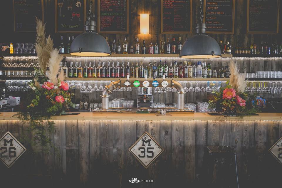 Décoration de bar