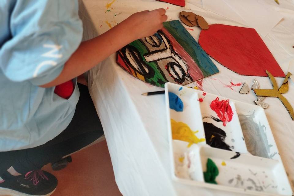 Peinture masque