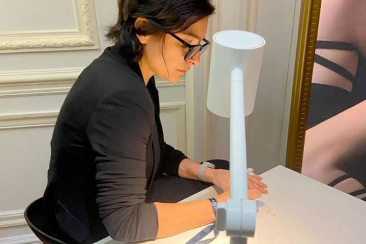 L'artiste en performance