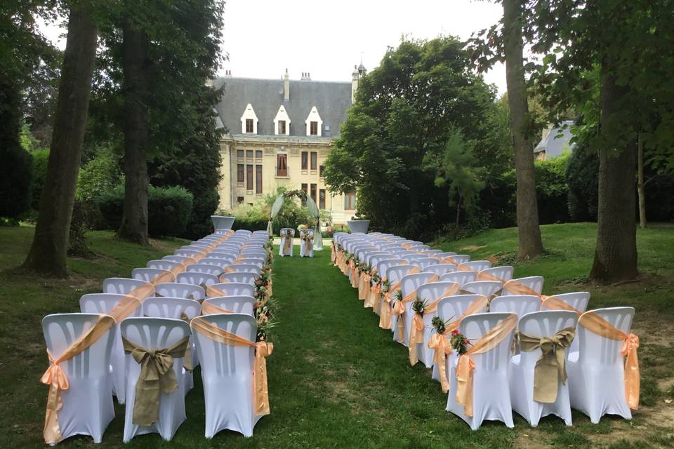 Mariage en plein air