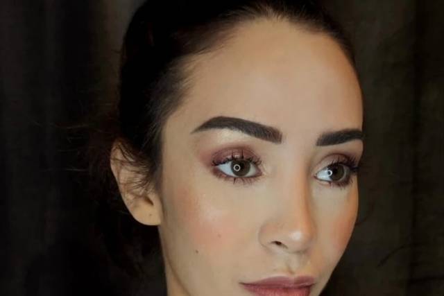 Make up mariée rosé