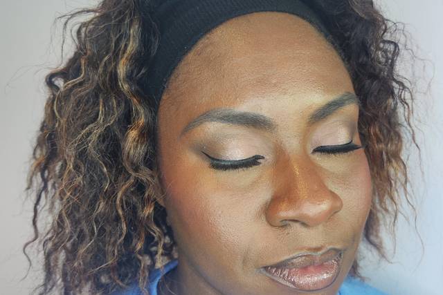 Make up peau ébène