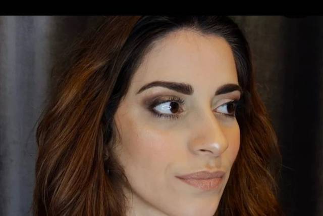 Make up teinte chaude