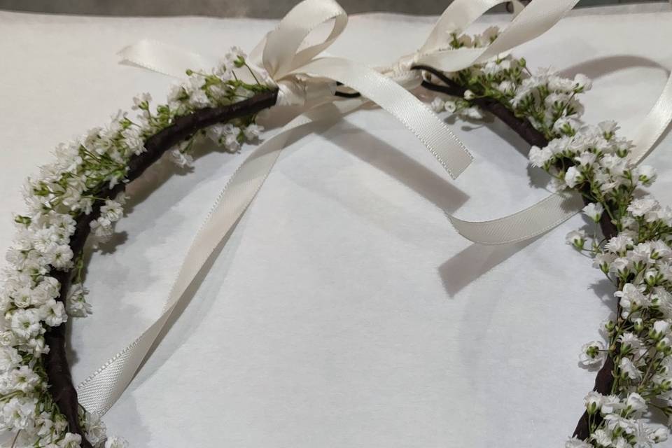 Couronne gypsophile :D d'honne