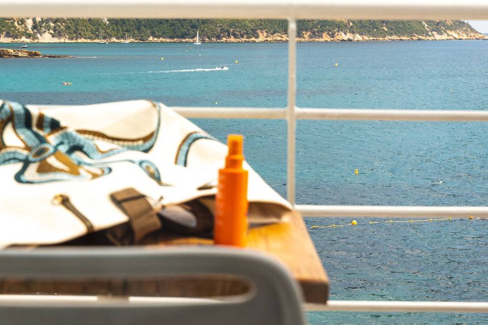 Balcon vue mer