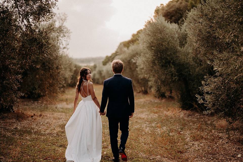 Séance couple aux Alpilles