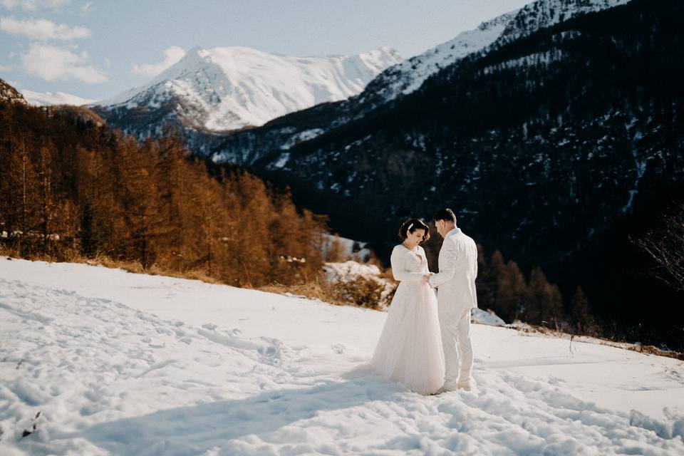 Mariage à la montagne