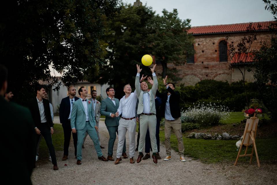 Lancer de b…alle de tennis