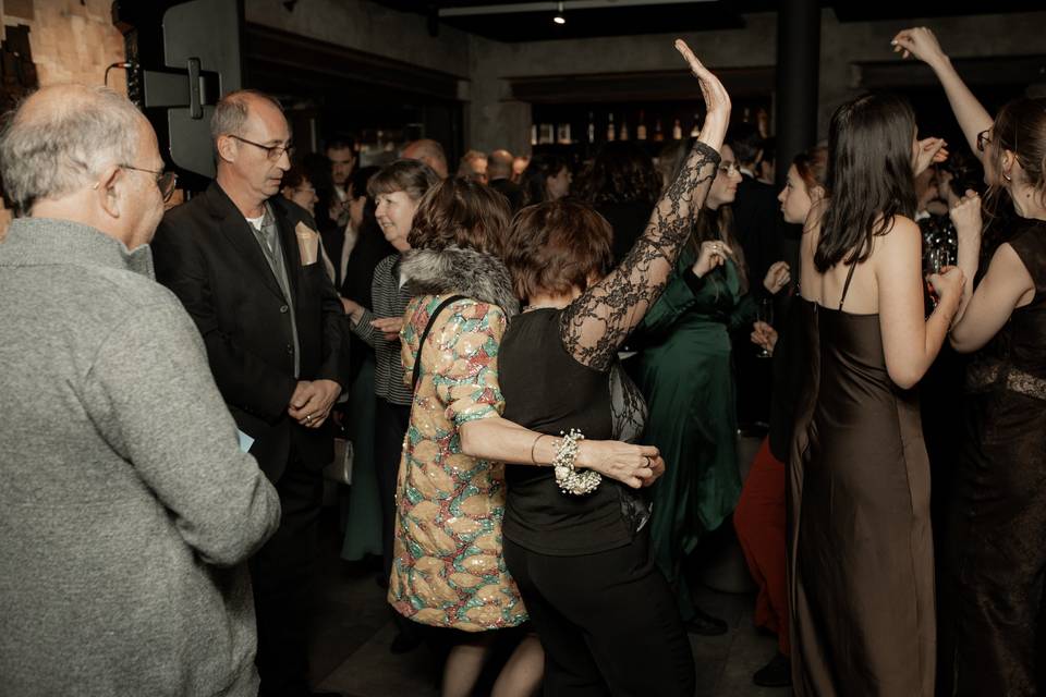 Vin d'honneur dansant