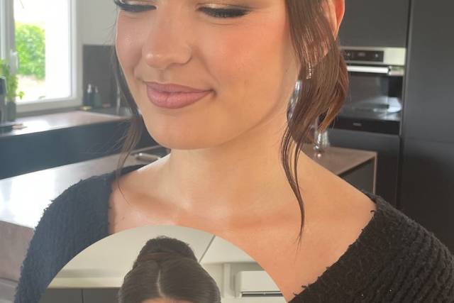 Coiffure et maquillage mariée