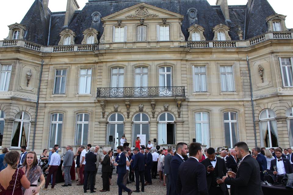 Château vin d'honneur Eure