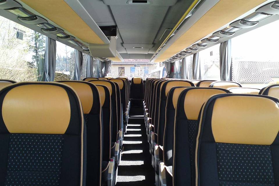 Interieur bus tourisme