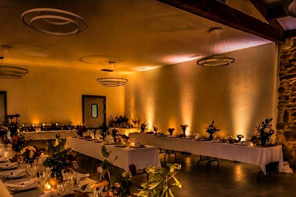 Mise en lumière salle