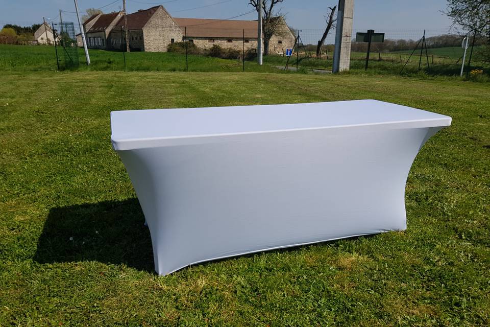 Lycra pour table buffet