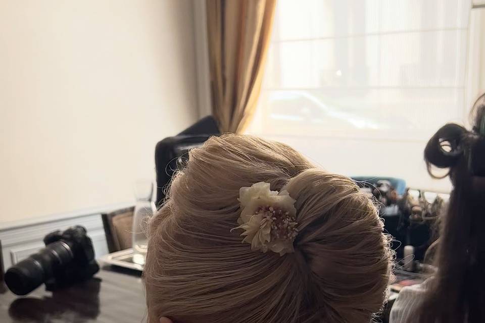 Chignon banane