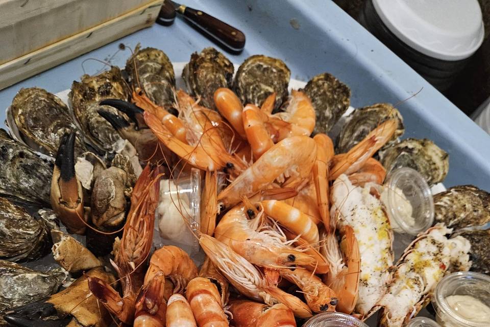 Plateaux de fruits de mers