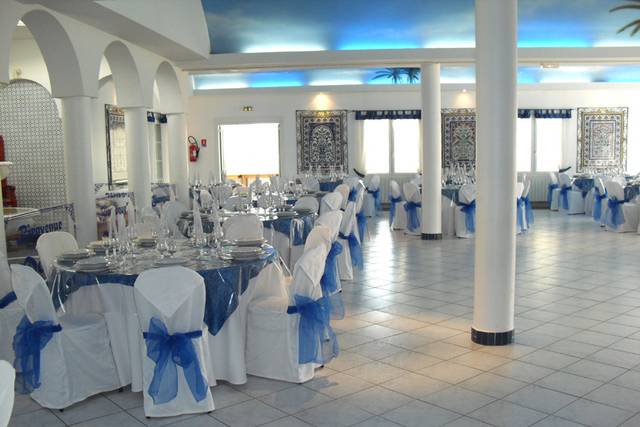 Mariage en bleu