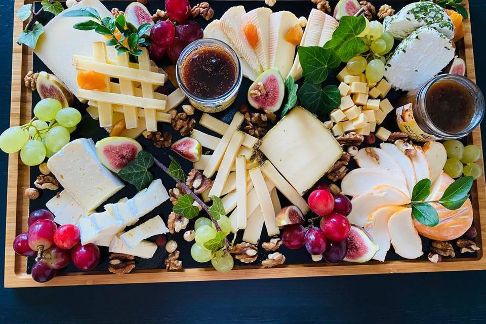 Plateau de fromages affinés