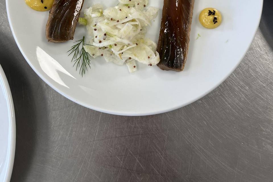 Tataki de thon rouge, fenouil