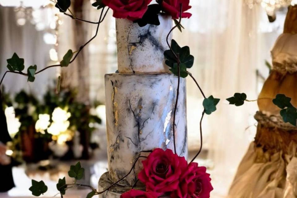 Wedding cake marbre