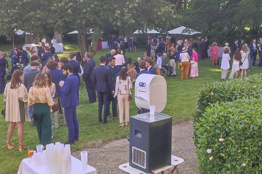 Cocktail dans le parc