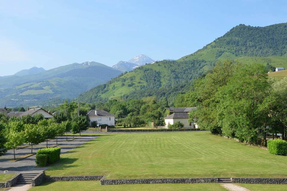 Vue de l'hôtel