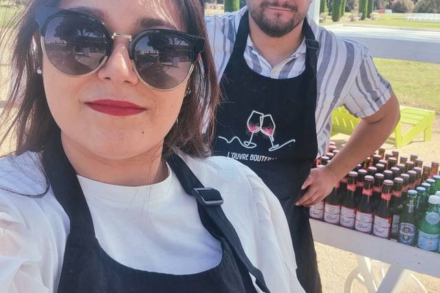 Anaïs et Damien, à l'accueil
