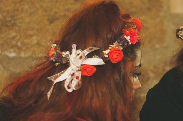 Couronne de fleurs