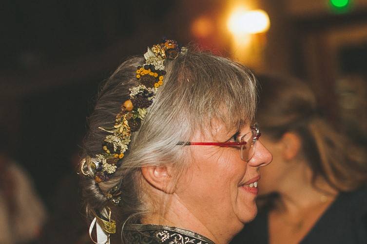 Couronne de fleurs