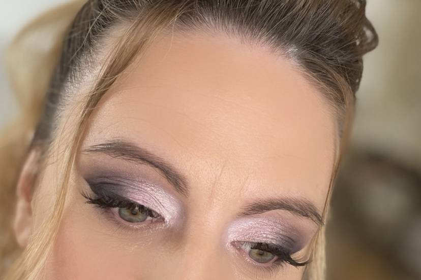 Makeup mariée rosé