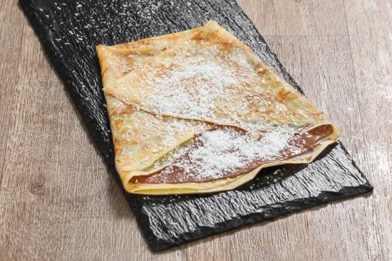 Crêpes nutella coco