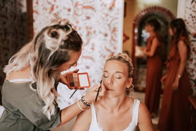 Mise en beauté complète mariée