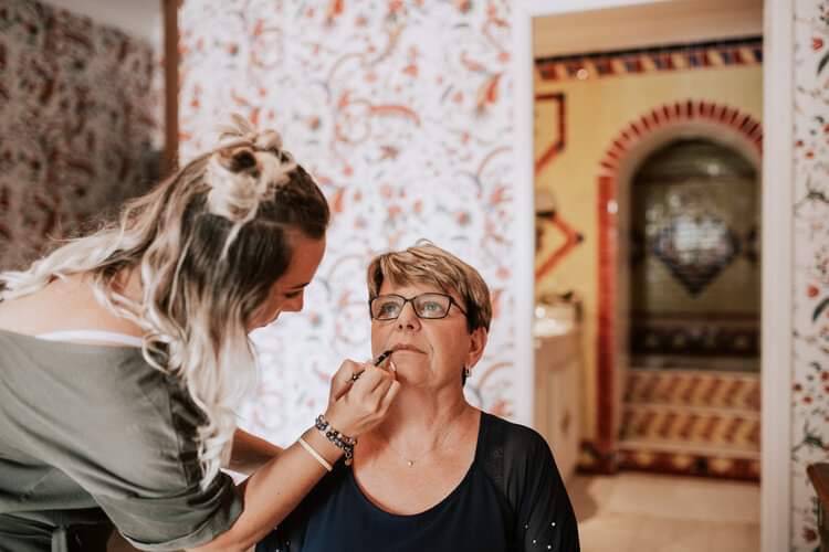 Mise en beauté de la famille