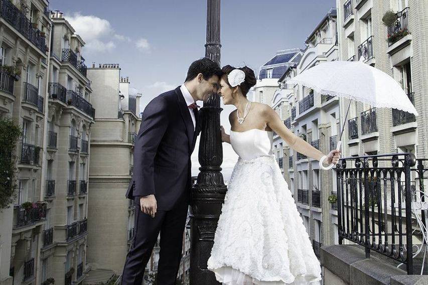 Elopement à Montmartre