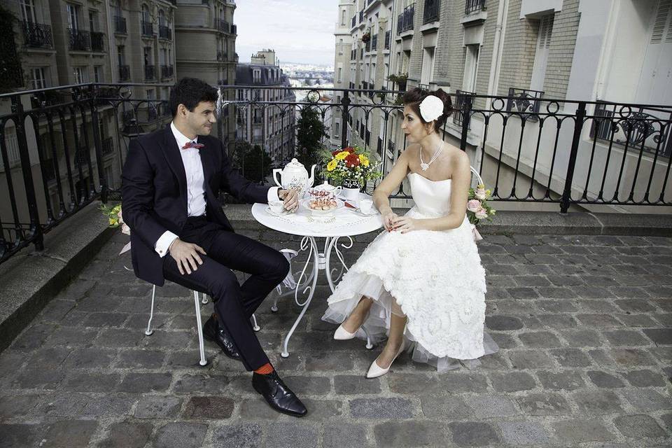 Elopement à Montmartre