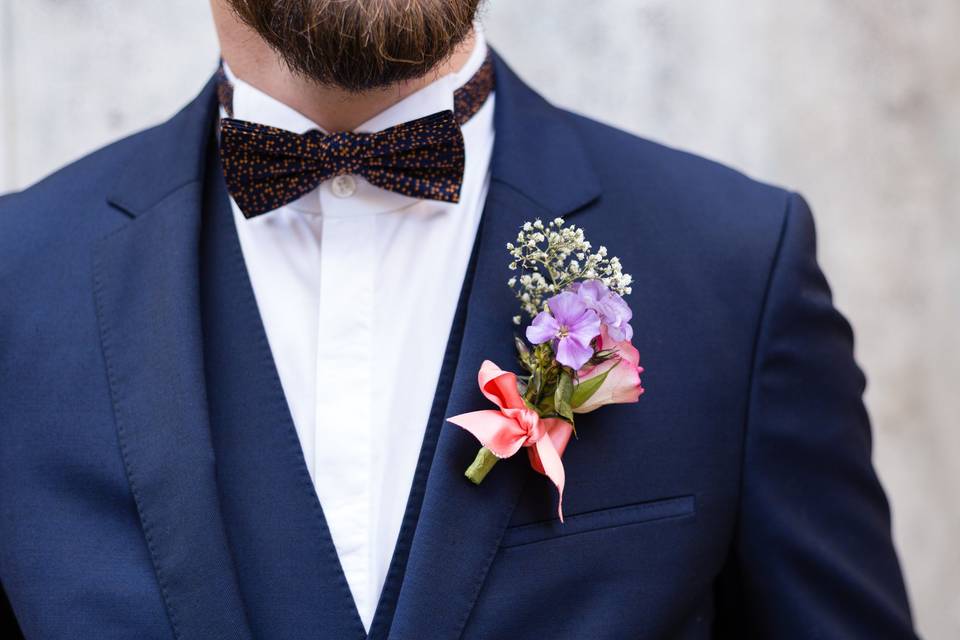 Une jolie boutonnière