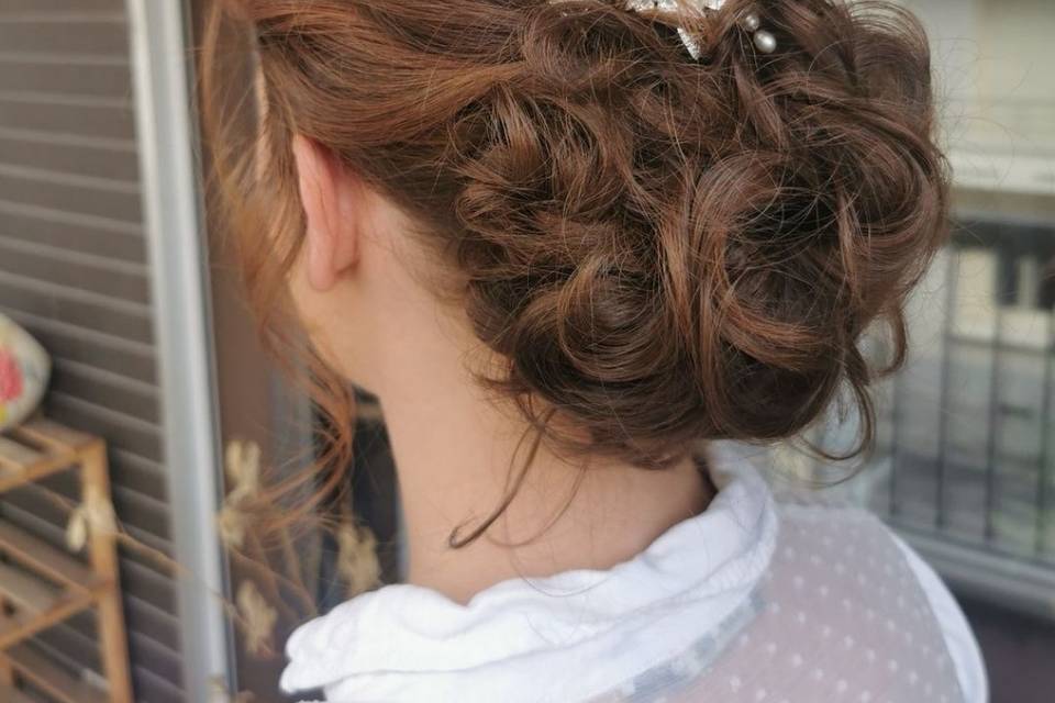 Chignon mariée