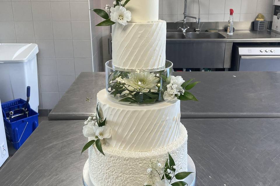 Wedding cake Blanc