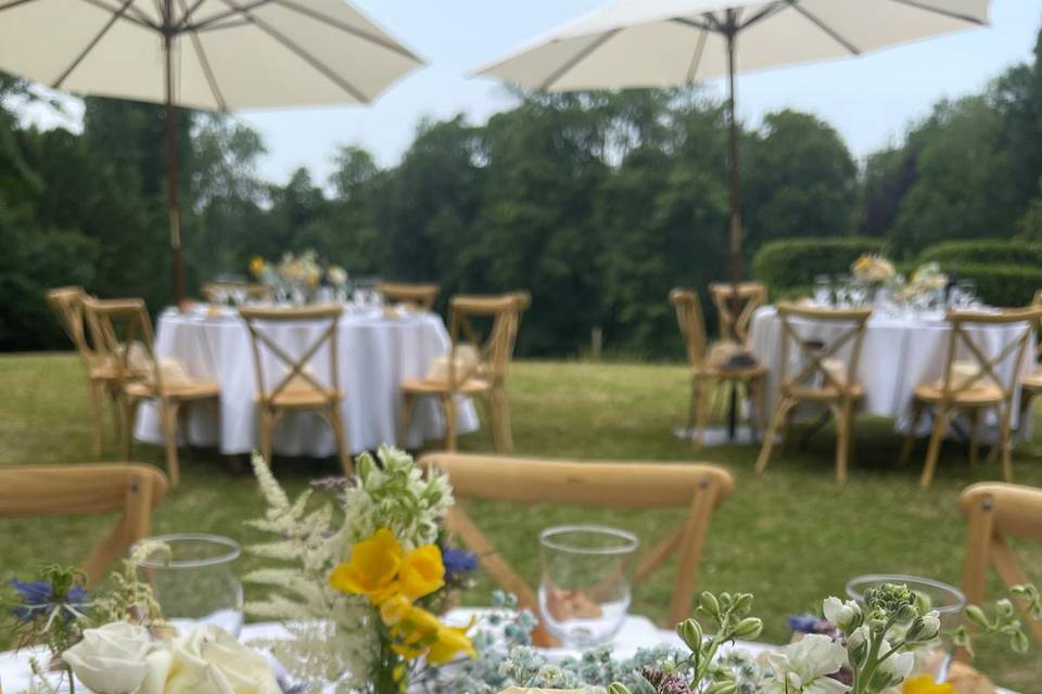 Soliflores centre de table